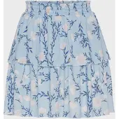 Americandreams Jupe 'Sally' bleu-gris