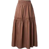 Vero Moda Jupe 'VMFRIBA' chocolat