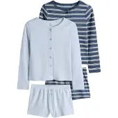 The Set Pyjama bleu marine / bleu ciel