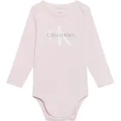 Calvin Klein Jeans Barboteuse / body gris / lilas / blanc