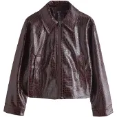 Next Veste mi-saison lie de vin