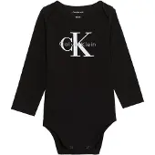 Calvin Klein Jeans Barboteuse / body noir / blanc