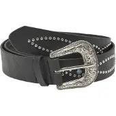 Urban Classics Ceinture 'Western Rivet' noir / argent