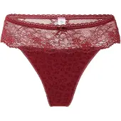 Lingadore String bordeaux