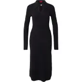 HUGO Robes en maille 'Sdropy' noir