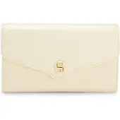 BOSS Pochette en cuir avec monogramme Double B en métal