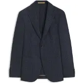 BOSS Veste Slim en laine vierge à motif