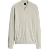 BOSS Cardigan long à col zippé
