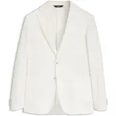 BOSS Blazer Slim en mélange de coton et de cachemire