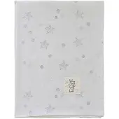 Sonstiges housse de duvet Star100 x 140 cm blanc/gris