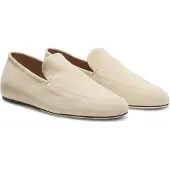 BOSS Mocassins en cuir suédé avec semelle extérieure en cuir
