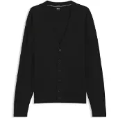 BOSS Cardigan en laine mérinos extra-fine boutonné