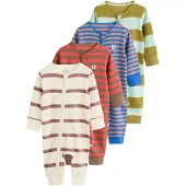 Next Pyjama crème / bleu / marron / olive