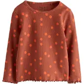 Next T-Shirt marron châtaigne / homard