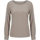 Posh Gear Chemisier 'Seidenbluse Rotondoseta' gris