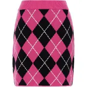 MyMo ROCKS Jupe rose / noir / blanc