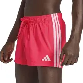 Adidas Boardshorts framboise / blanc