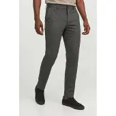 Jack & Jones Pantalon chino 'JPSTOLLIE DEVON' gris foncé