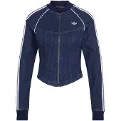 Adidas Originals Veste mi-saison 'Superstar' bleu denim / blanc