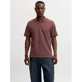 Jack & Jones T-Shirt 'JJEAUSTIN' marron châtaigne
