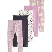 Next Leggings lilas / rose / rose clair / noir / blanc