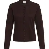 Ichi Cardigan 'IHLULS' chocolat