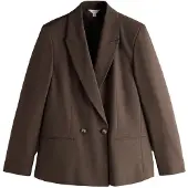 The Set Blazer chocolat