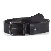 Howard London Ceinture 'Howard Leather Belt Henric Black' noir