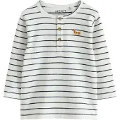 Next T-Shirt noir / blanc