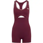 Adidas Survêtements lie de vin / blanc cassé