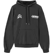 All Saints Sweat-shirt 'CHROMIUM' noir / blanc