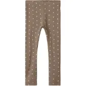 Name it Leggings 'NMFLONA' crème / taupe