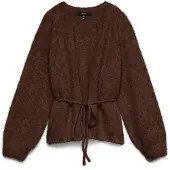 Vero Moda Cardigan 'VMBERRY' chocolat