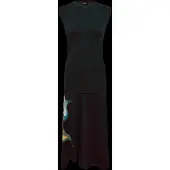 Desigual Robe mélange de couleurs / noir