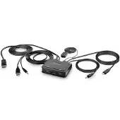 StarTech.com C2-d46-uac-cbl-kvm Kvm Switch Argenté One Size / EU Plug 220V