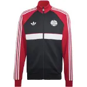 Adidas Vestes d’entraînement 'Eintracht Frankfurt FC' grenadine / noir / blanc