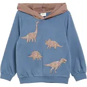 s.Oliver Sweat beige foncé / bleu