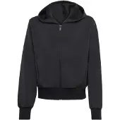 Adidas Veste de survêtement 'GIRLS FULL ZIP HOODIE Track' noir