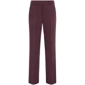 We fashion Pantalon à plis lie de vin