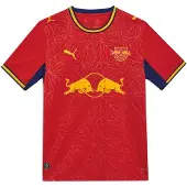 Puma T-Shirt fonctionnel 'RB Leipzig 26/27' miel / rouge vif