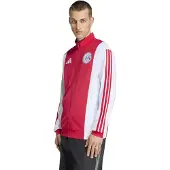 Adidas Veste de survêtement AJAX Amsterdam DNA - Blanc, Blanc