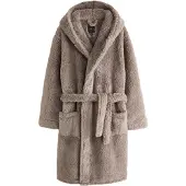 Next Peignoir long beige foncé