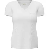 GUESS T-shirt transparent / blanc