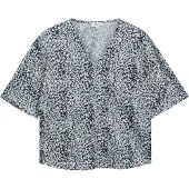 s.Oliver Chemisier bleu clair / bleu foncé / blanc