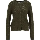 We fashion Cardigan vert foncé