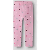 Name it Leggings bleu / brun foncé / rose / blanc