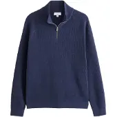 Next Pull-over 'Essential' bleu foncé