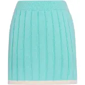 Mymo Jupe menthe / blanc cassé