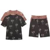 Marks & Spencer Pyjama marron / noir