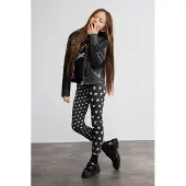 Desigual Leggings noir / blanc
